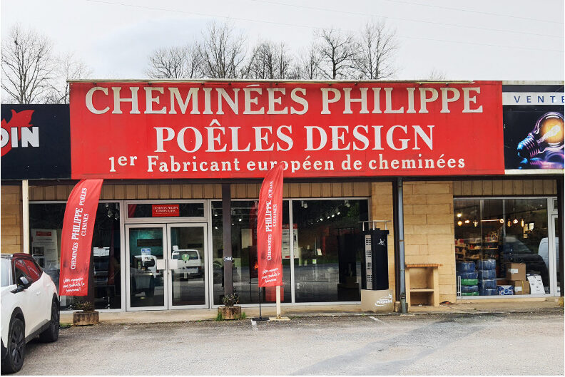 Magasin cheminée philippe à Sarlat